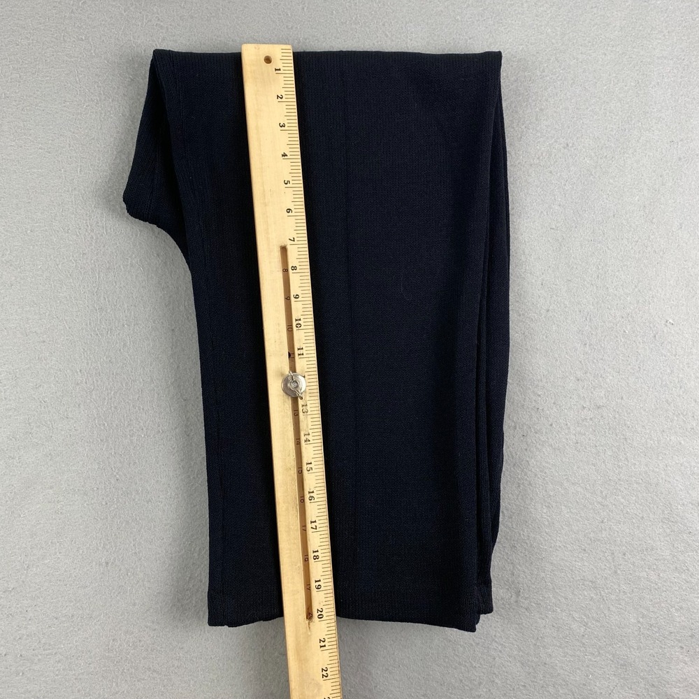 ST. John Basics Knit Cardigan Pants Set Black Womens 14 full zip - Picture 15 of 16